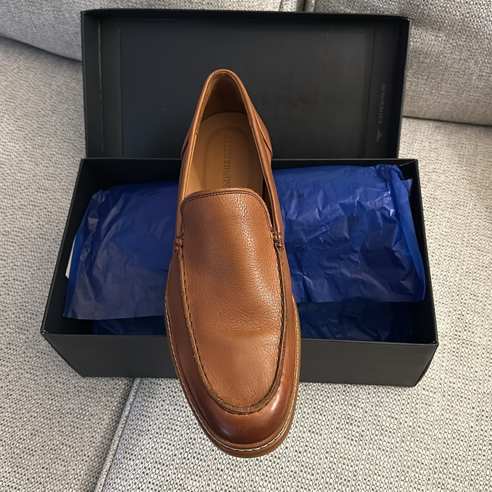 Allen Edmonds men Wilder Venetian, Brown Leather 13